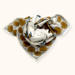 Foulard Manika Cerisier Fleur de Vanille